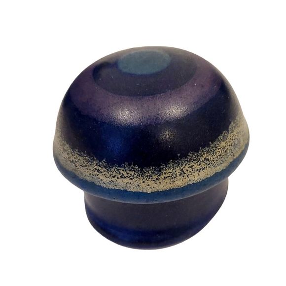 KMK‎ Kupfermuhle Keramics Art Pottery Viola Teapot Purple MCM Mid-century Modern - Picture 6 of 9